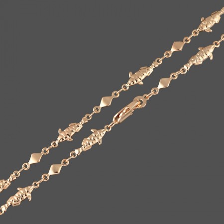 Позолоченная цепочка  Fallon 84190176-48 фото | Brulik