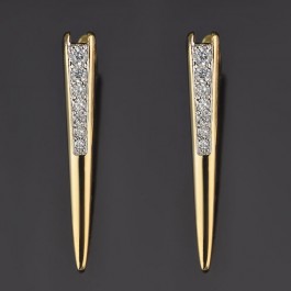 Позолоченные серьги XP 9078