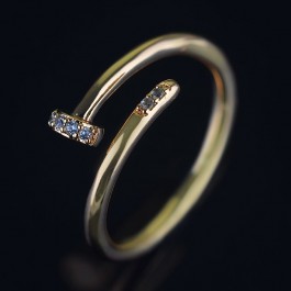 Позолоченное кольцо Fallon 83201715