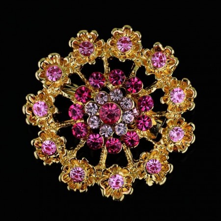 Брошь с фианитами 25314 фото | Brulik