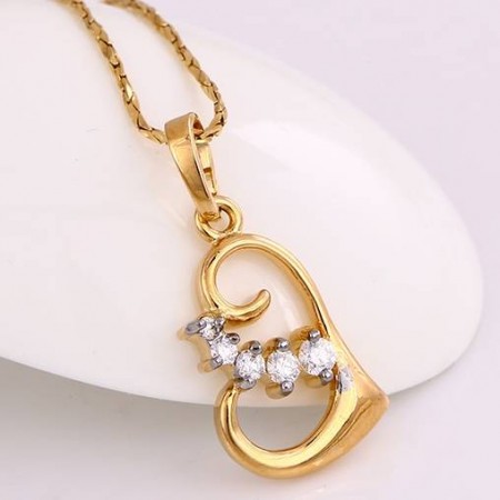 Кулон "Lovely hearts" 31614-белый фото | Brulik