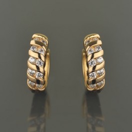 Позолоченные серьги  XP 9000