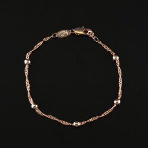 Позолочений браслет Fallon 84100045-17 фото | Brulik