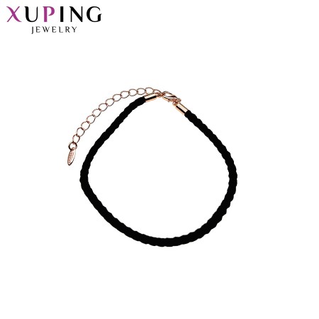 Браслет черная нить Xuping 049B1 фото | Brulik