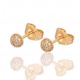 Позолоченные серьги-гвоздики  Xuping 21822