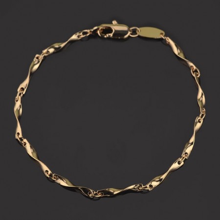 Позолоченный браслет  Fallon 84190197-17 фото | Brulik