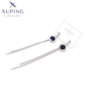 Сталеві сережки  Xuping 23573 фото | Brulik