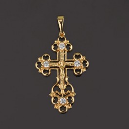 Позолоченный крестик XP 3027