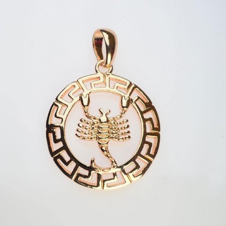 Позолоченный кулон Fallon 86100048-скорпион фото | Brulik