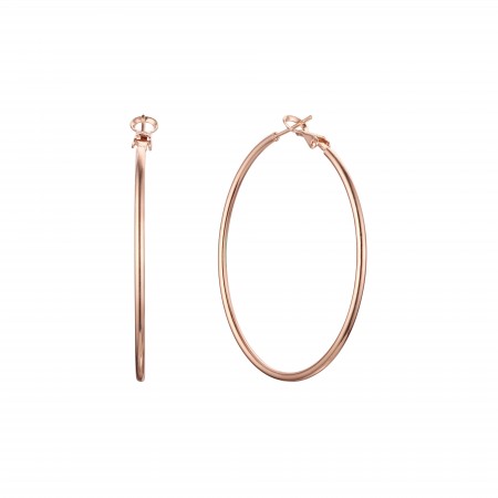 Позолочені сережки кільця Fallon 82100104 фото | Brulik