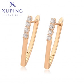 Позолочені сережки Xuping X000898610 фото | Brulik
