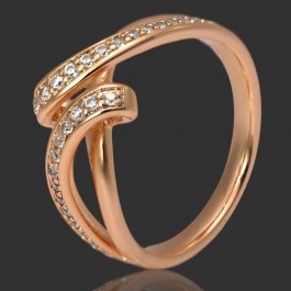 Позолоченное кольцо Xuping 10136