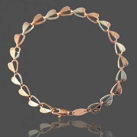 Позолоченный браслет  Fallon 94190011-19 фото | Brulik