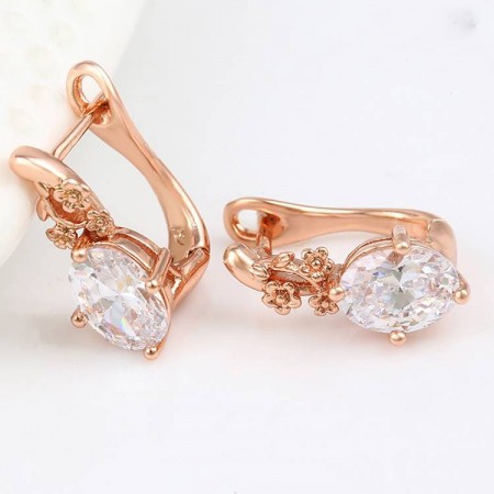 Великолепные серьги с английским замком ХР 92276 фото | Brulik