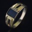 Позолочений перстень Fallon 83210065 фото | Brulik