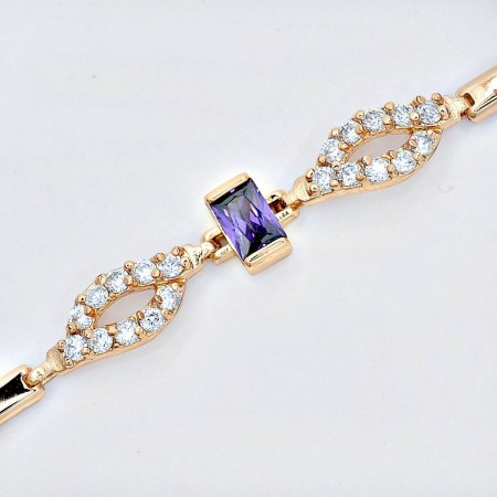 Уникальный браслет 72715 - фиолетовый фото | Brulik