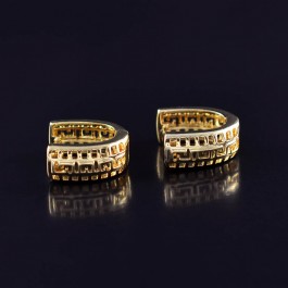 Позолоченные серьги оптом 10-9305