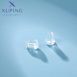 Заглушки для сережок силіконові в асортименті (10 шт)