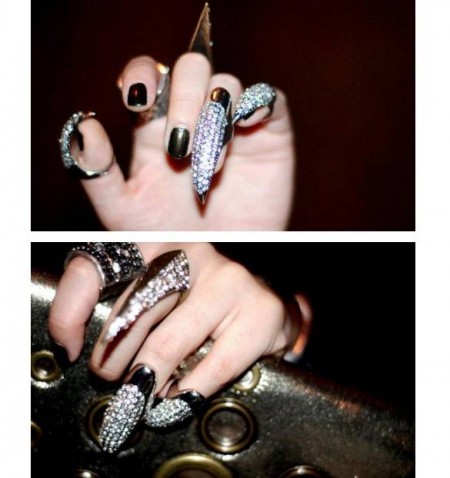 Кольцо-коготь 14276 фото | Brulik