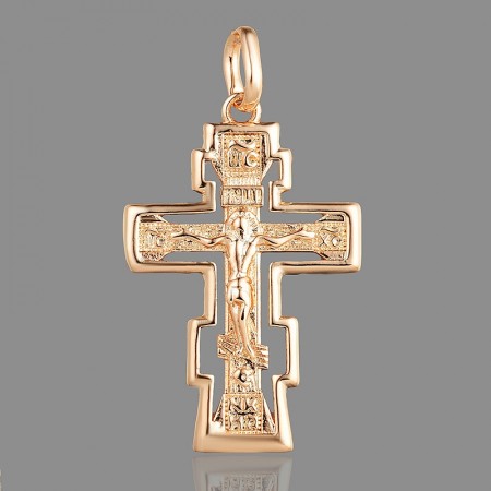 Позолочений хрестик  Fallon 86100376 фото | Brulik