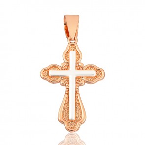 Позолочений хрестик  Fallon 96100026 фото | Brulik