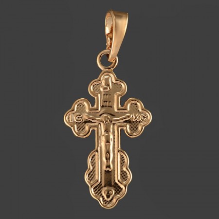 Позолоченный крестик XP 3638 фото | Brulik