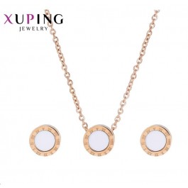 Позолочений сталевий комплект Xuping S-132