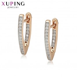  Позолоченные серьги Xuping 80686