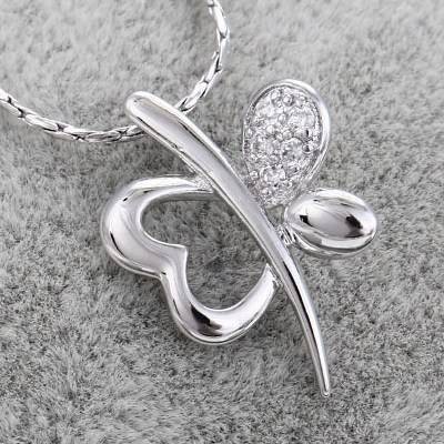 Прелестный кулон с фианитами оптом 31809 фото | Brulik