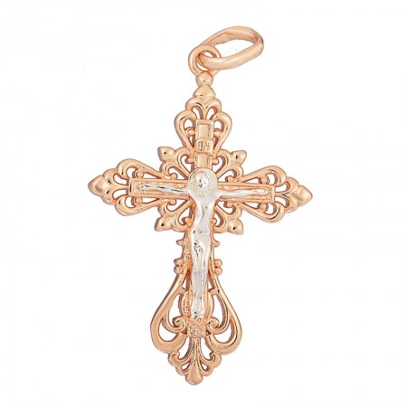 Позолоченный крестик Fallon 96100369 фото | Brulik