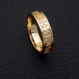Позолоченное кольцо Fallon 83100043