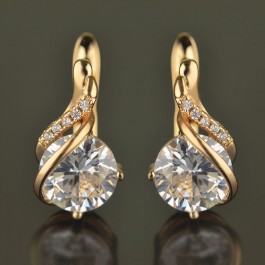 Позолоченые серьги  XP 9054