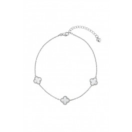 Позолочений браслет у стилі Ван Кліф Fallon 44190703-19-білий