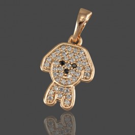 Позолоченный кулон 