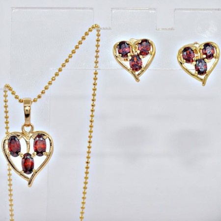 Замечательный комплект 60591-красный фото | Brulik