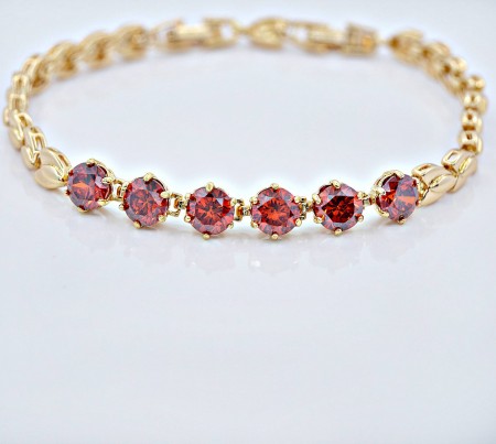 Симпатичный браслет 70892 - красный фото | Brulik