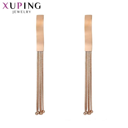 Позолоченные серьги  XP 21035 фото | Brulik