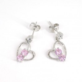 Серьги с фианитами 2294