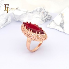 Позолочена каблучка Fallon 83200485 фото | Brulik