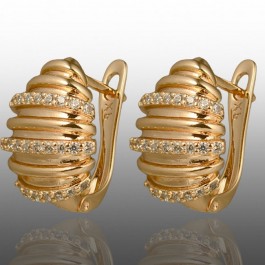 Позолочені сережки  Xuping 24761