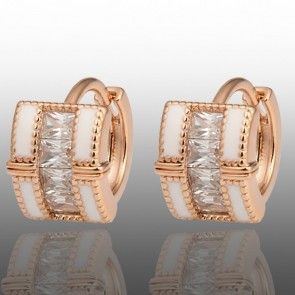 Позолочені сережки Xuping 24331 фото | Brulik