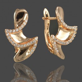 Позолоченные серьги  XP 20101