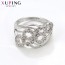 Позолоченное кольцо Xuping 13296 фото | Brulik