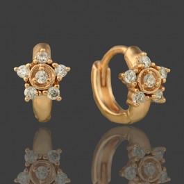 Позолоченные серьги  XP 20239