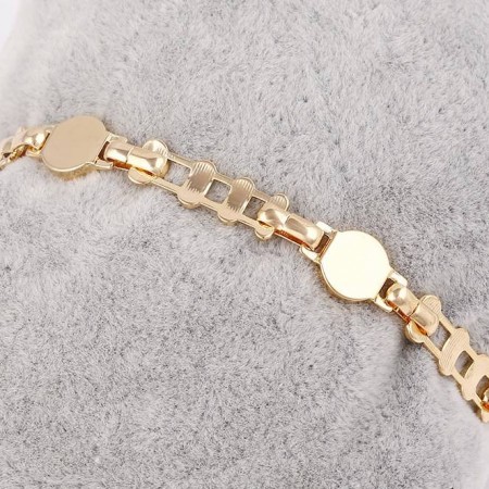 Очаровательный браслет в позолоте 73979 фото | Brulik