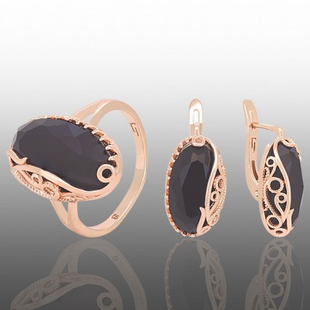 Позолочений комплект  Fallon 81283071 фото | Brulik