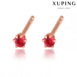 Позолоченные серьги 91751-розовый