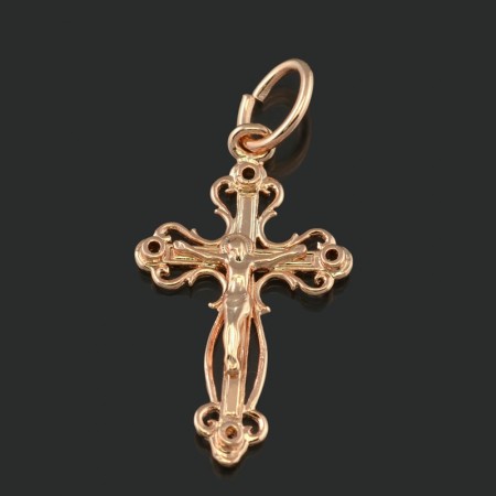 Позолочений хрестик Fallon 86100181 фото | Brulik