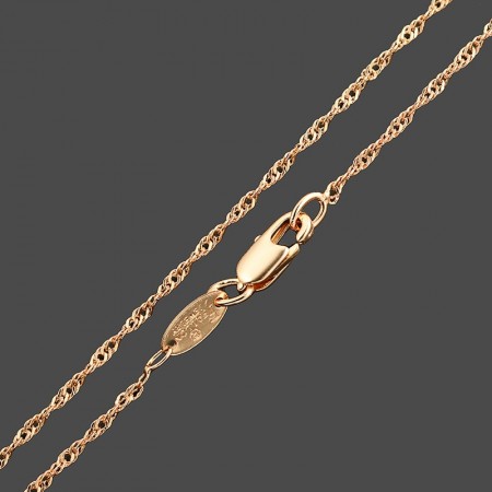 Позолоченная цепочка  Fallon 84100015-55 фото | Brulik