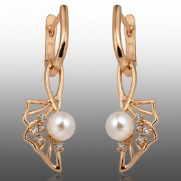 Позолочені сережки Xuping 24367